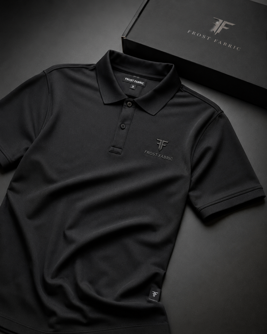 Premium Black Polo T-Shirt